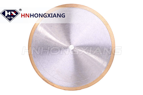 Glass diamond saw blade