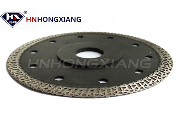 Porcelain diamond blade