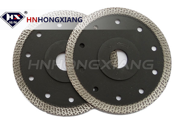 Porcelain diamond blade