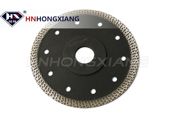 Porcelain diamond blade