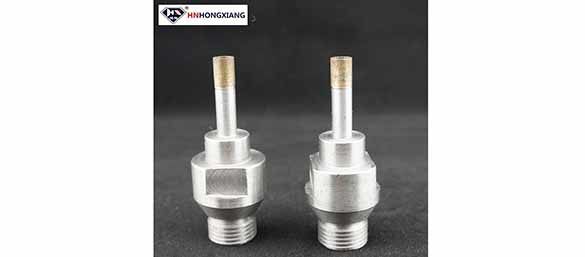 5-100mm Thread Diamond Glass Drill Bits Hole Cutter 1/2,1/4 For Auto Or Manual Glass Drilling Machines